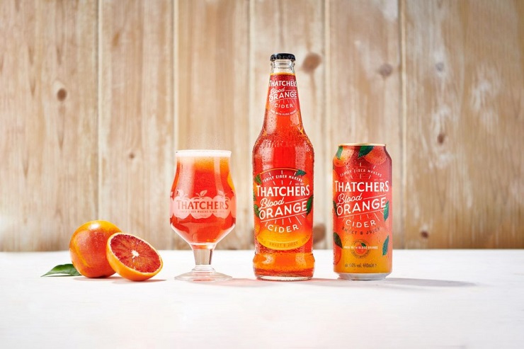 blood orange cider