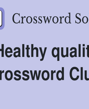 health quality crossword